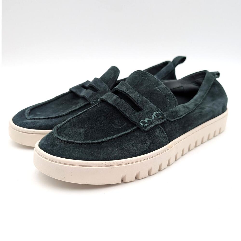 Vionic Uptown Hybrid Penny Loafer Shoes Women's Scarab Green Size US8.5 EU39